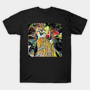 Cat in colors T-Shirt